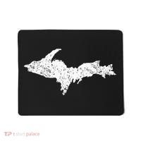 Upper Peninsula Map Up Home Yooper Pride Michigan Roots Mousepad thumb 0