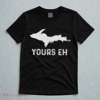 Upper Peninsula Michigan Gifts Funny Up Yours Eh T-Shirt thumb 5