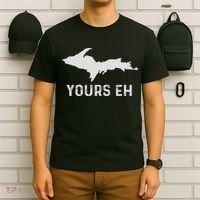 Upper Peninsula Michigan Gifts Funny Up Yours Eh T-Shirt thumb 6