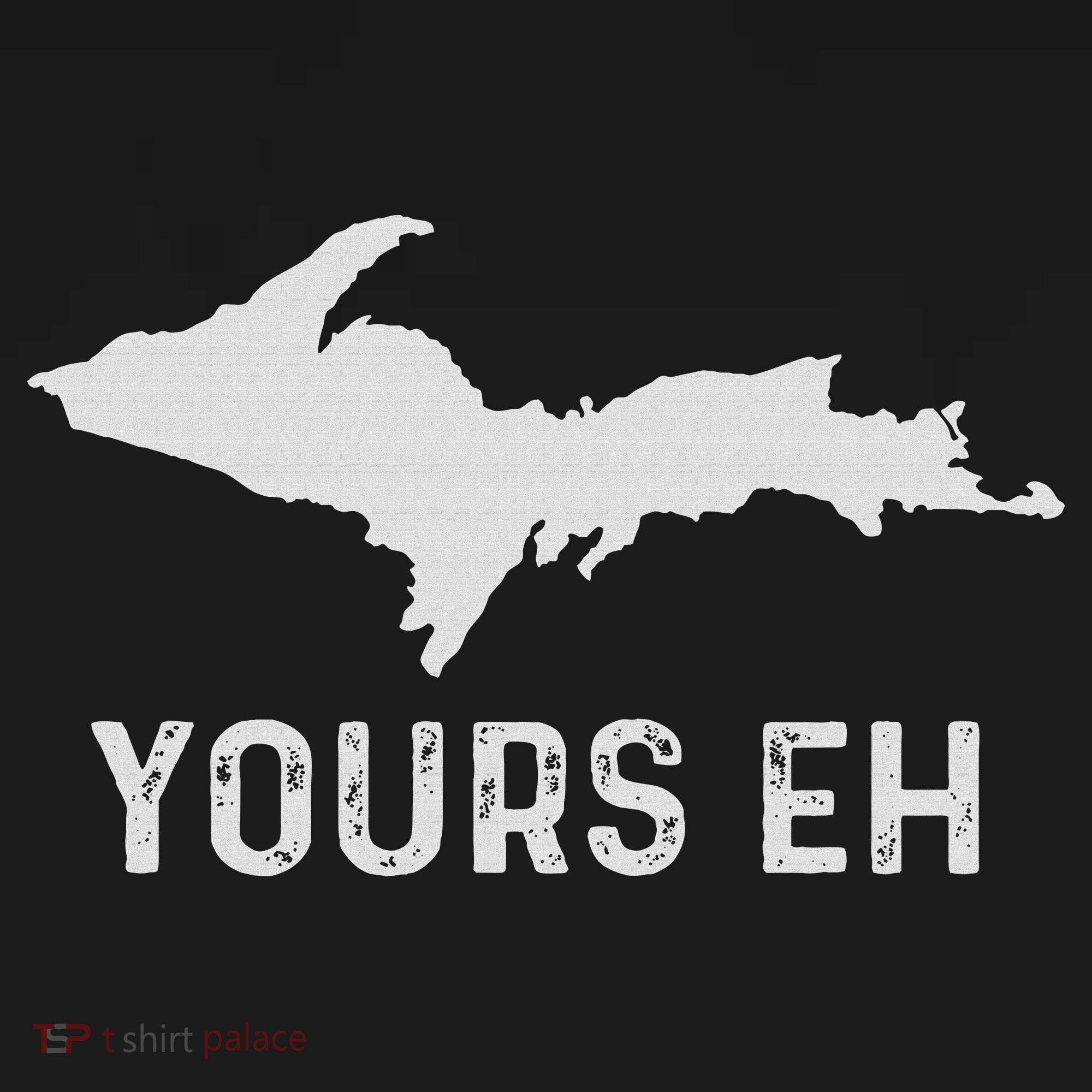 Upper Peninsula Michigan Gifts Funny Up Yours Eh Women's Hoodie