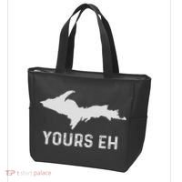 Upper Peninsula Michigan Gifts Funny Up Yours Eh Tote Bag thumb 3