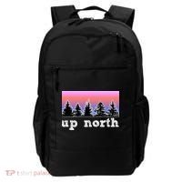 UpNorth Sunset Pine Tree Lake Life Nature Backpack thumb 0