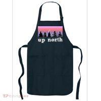UpNorth Sunset Pine Tree Lake Life Nature Apron thumb 0