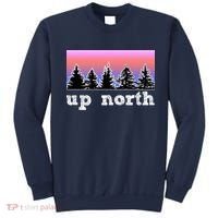UpNorth Sunset Pine Tree Lake Life Nature Sweatshirt thumb 0