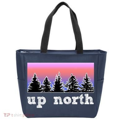 UpNorth Sunset Pine Tree Lake Life Nature Bag