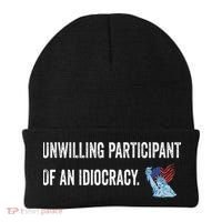 Unwilling Participant Of An Idiocracy Beanie thumb 0