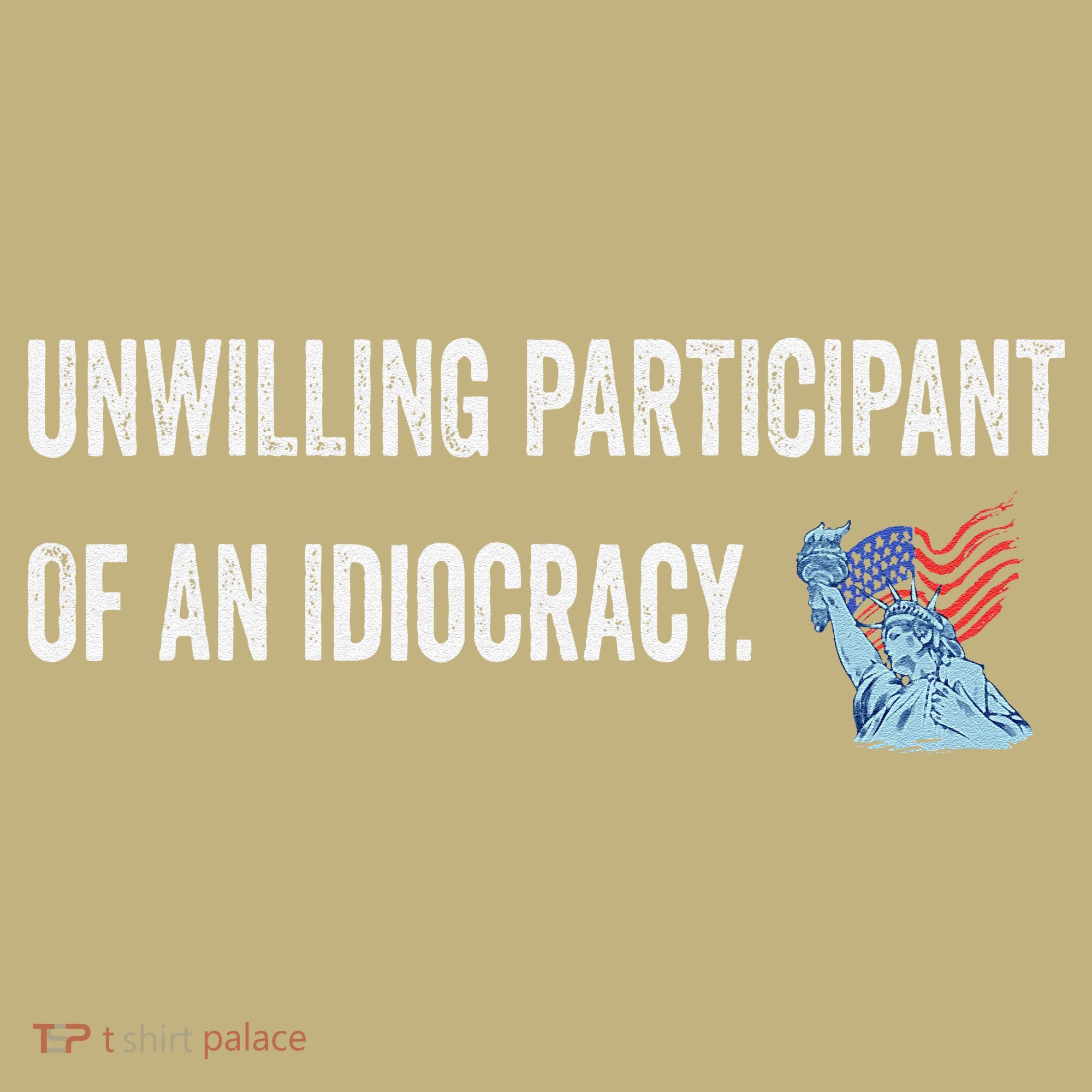 Unwilling Participant Of An Idiocracy Polo