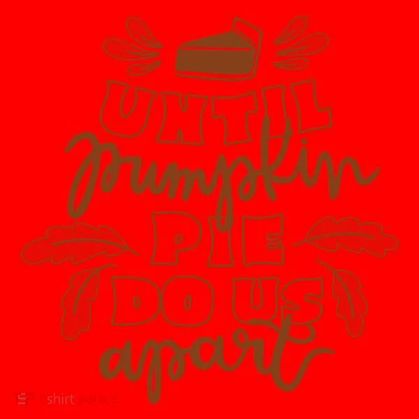 Until Pumpkin Pie Do Us Apart Santa Hat