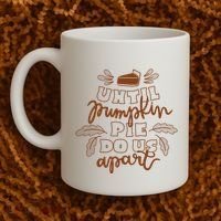 Until Pumpkin Pie Do Us Apart Coffee Mug thumb 2