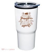 Until Pumpkin Pie Do Us Apart Tumbler thumb 0