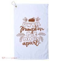Until Pumpkin Pie Do Us Apart Golf Towel thumb 0