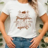 Until Pumpkin Pie Do Us Apart Women's T-Shirt thumb 2