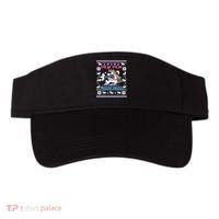 Unicorn Pew Pew Madafakas Ugly Christmas Sweater Visor thumb 0