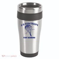 US Paratroops Paratroopers Fort Benning WW2 16oz Travel Tumbler thumb 0