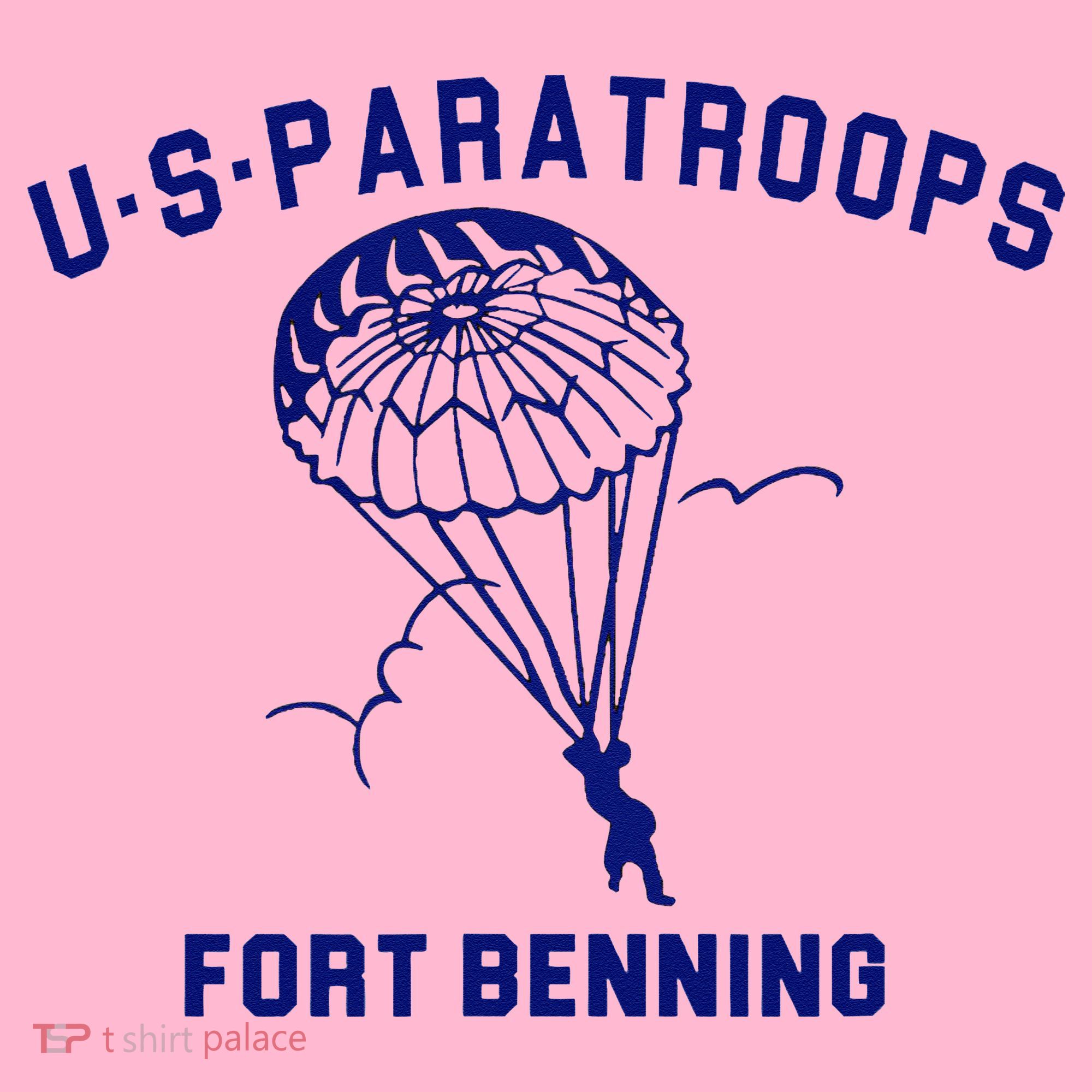 US Paratroops Paratroopers Fort Benning WW2 Coaster