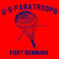 US Paratroops Paratroopers Fort Benning WW2 Santa Hat thumb 1