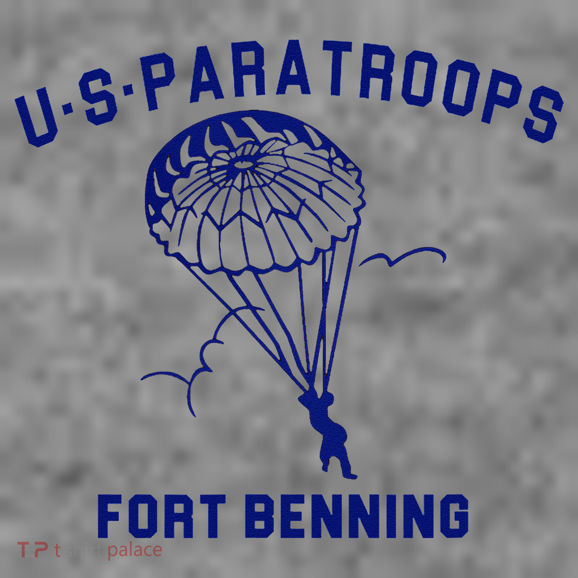 US Paratroops Paratroopers Fort Benning WW2 Hooded Wearable Blanket