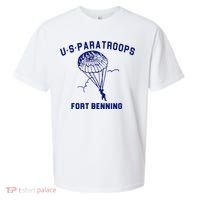 US Paratroops Paratroopers Fort Benning WW2 Sueded Cloud Jersey T-Shirt thumb 0