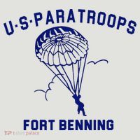 US Paratroops Paratroopers Fort Benning WW2 24oz Duet Stainless Steel Tumbler thumb 2