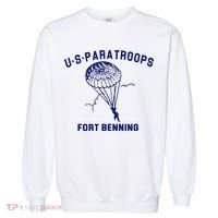 US Paratroops Paratroopers Fort Benning WW2 Garment-Dyed Sweatshirt thumb 0