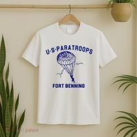 US Paratroops Paratroopers Fort Benning WW2 T-Shirt thumb 2