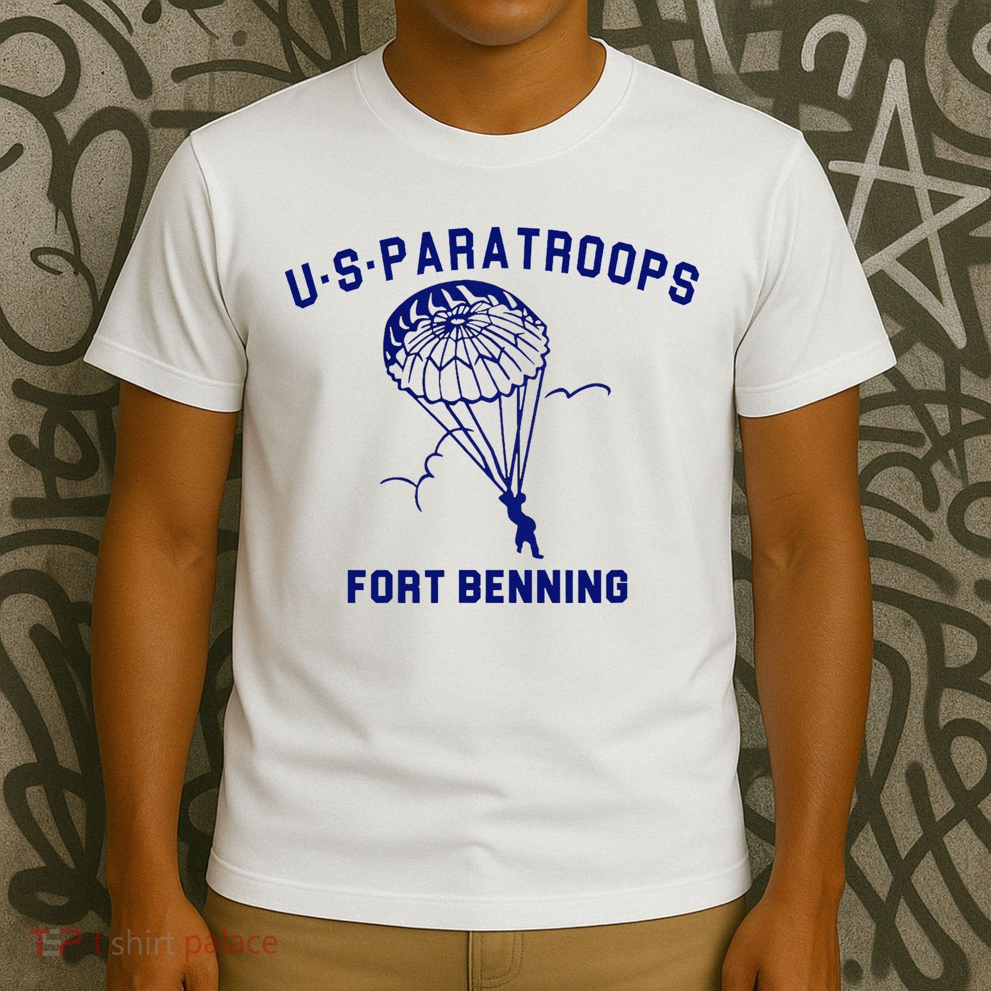 US Paratroops Paratroopers Fort Benning WW2 T-Shirt