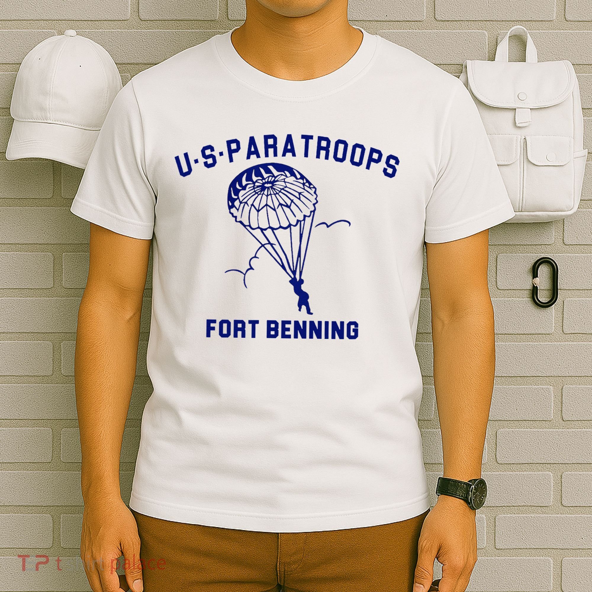US Paratroops Paratroopers Fort Benning WW2 T-Shirt