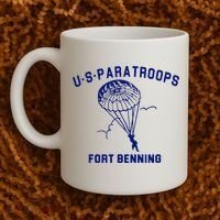 US Paratroops Paratroopers Fort Benning WW2 Coffee Mug thumb 2
