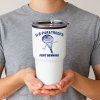 US Paratroops Paratroopers Fort Benning WW2 Tumbler thumb 2