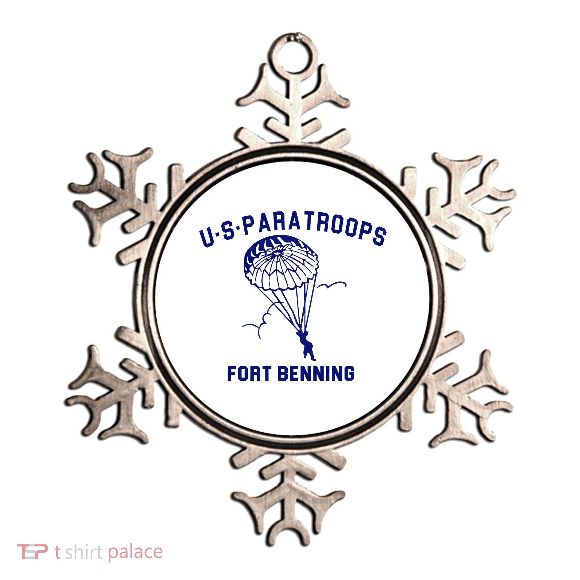 US Paratroops Paratroopers Fort Benning WW2 Ornament