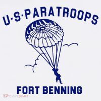 US Paratroops Paratroopers Fort Benning WW2 Baby Bodysuit thumb 2