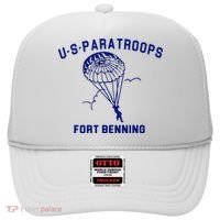 US Paratroops Paratroopers Fort Benning WW2 Hat thumb 0