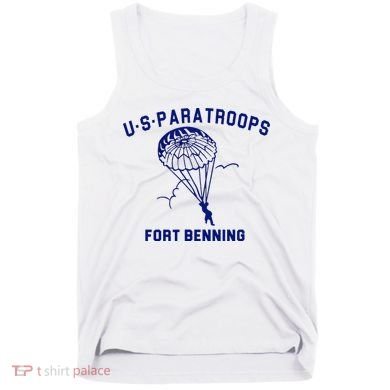 US Paratroops Paratroopers Fort Benning WW2 Tank Top