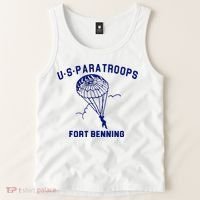 US Paratroops Paratroopers Fort Benning WW2 Tank Top thumb 2