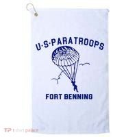 US Paratroops Paratroopers Fort Benning WW2 Golf Towel thumb 0