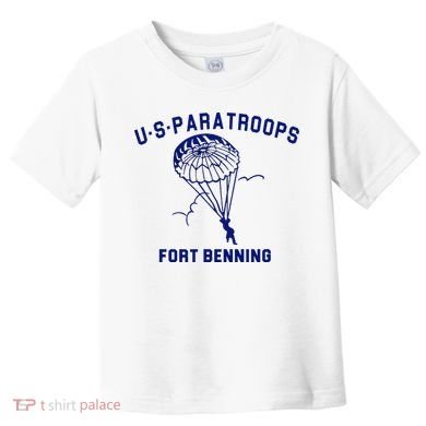 US Paratroops Paratroopers Fort Benning WW2 Toddler T-Shirt