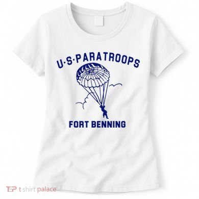 US Paratroops Paratroopers Fort Benning WW2 Women's T-Shirt
