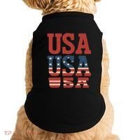 USA Patriotic Print Doggie Tank thumb 0