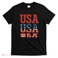 USA Patriotic Print T-Shirt thumb 0