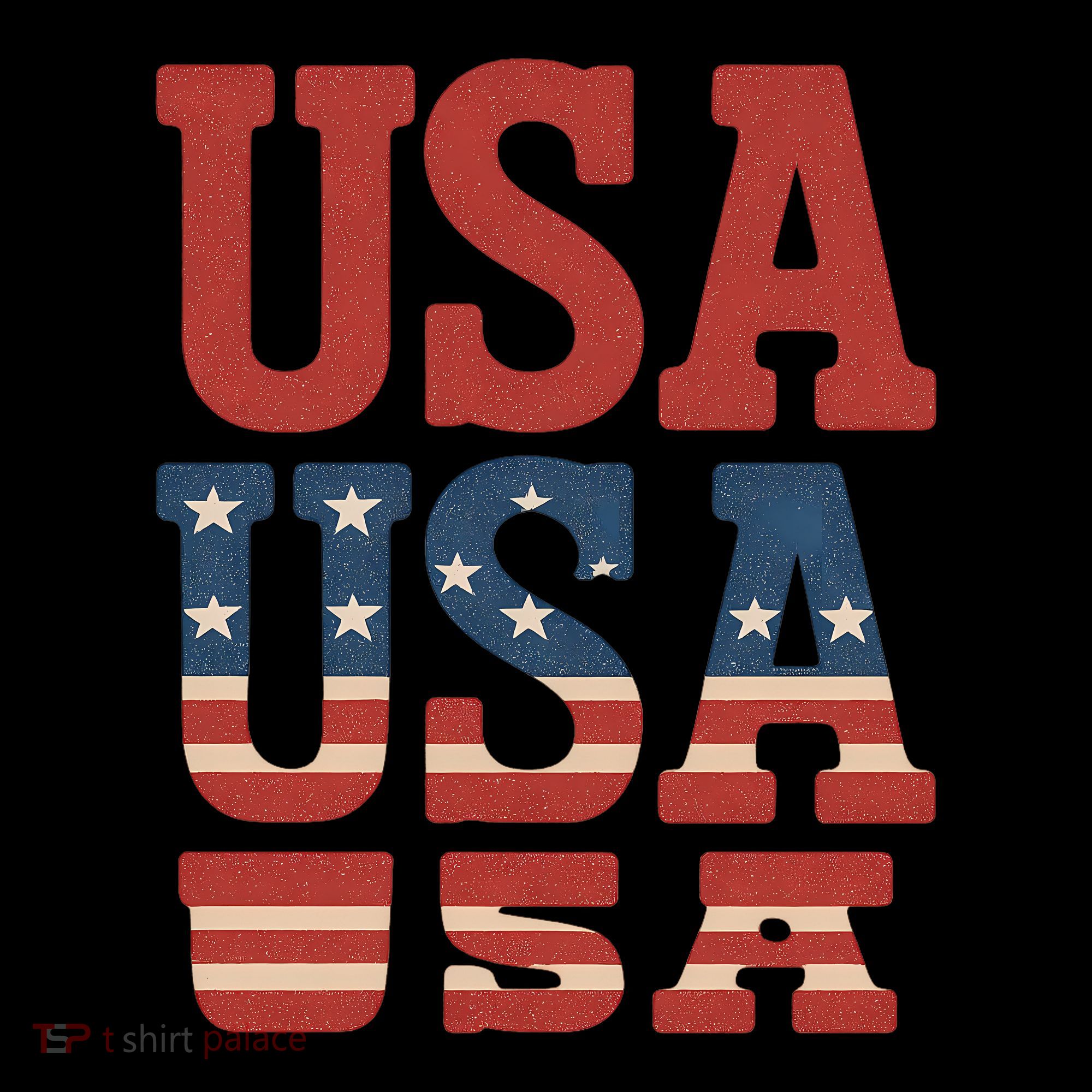 USA Patriotic Print Women's Hoodie