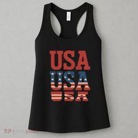 USA Patriotic Print Women's Tank Top thumb 3
