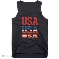 USA Patriotic Print Tank Top thumb 0