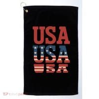 USA Patriotic Print Golf Towel thumb 0