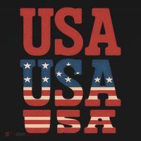 USA Patriotic Print Visor thumb 3