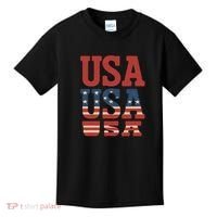 USA Patriotic Print Kids T-Shirt thumb 0