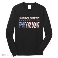 Unapologetic Patriot Patriotic American Conservative Long Sleeve Shirt thumb 0