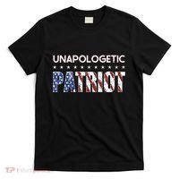 Unapologetic Patriot Patriotic American Conservative T-Shirt thumb 0