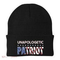 Unapologetic Patriot Patriotic American Conservative Beanie thumb 0