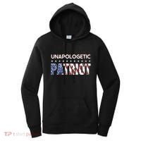 Unapologetic Patriot Patriotic American Conservative Women's Hoodie thumb 0