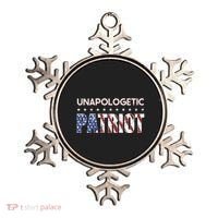 Unapologetic Patriot Patriotic American Conservative Ornament thumb 0